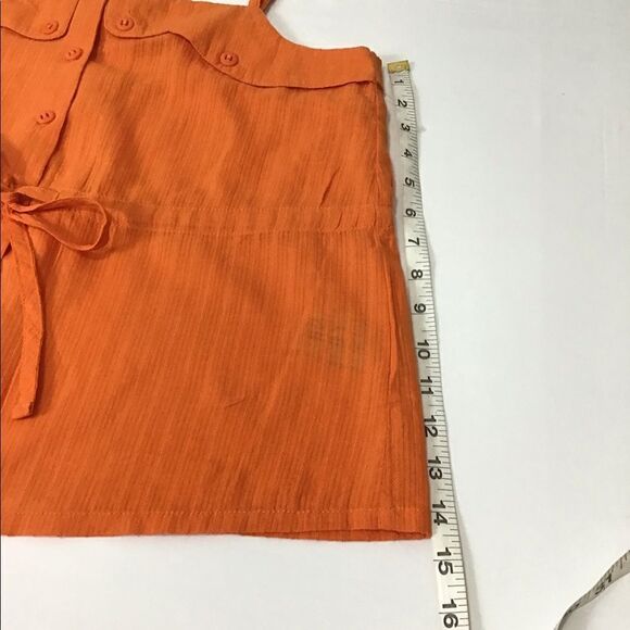 Anthropologie Tulle Spaghetti Strap Drawstring Top - Picture 4 of 7